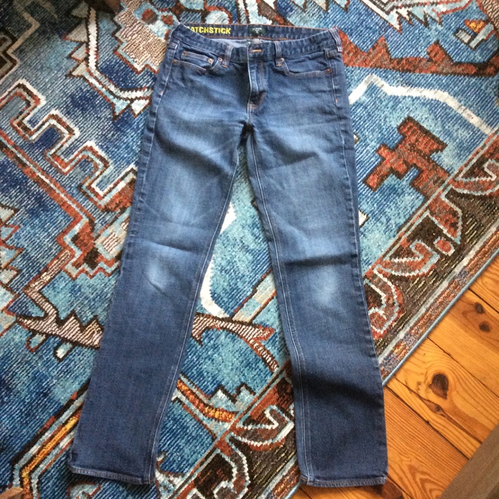 J Crew Matchstick Jeans 30R / size 8 stretch